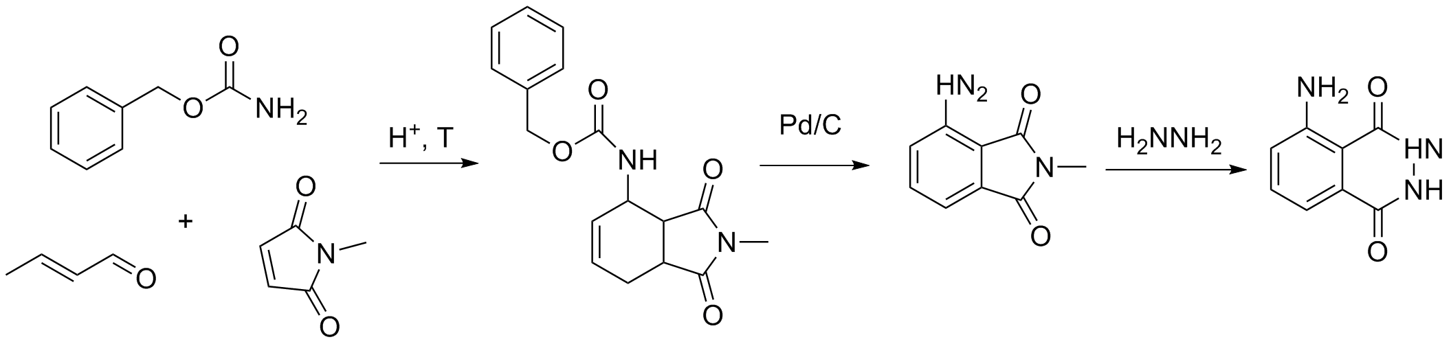 alternative Syntese von Luminol