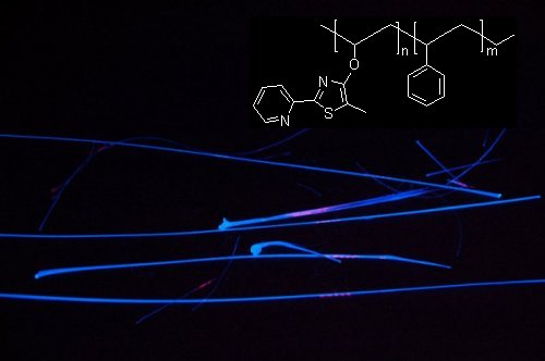 ein Co-Polymer aus Thiazol und Styrol