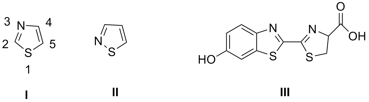 Thiazole, Grundstruktur und natürliche Vorkommen